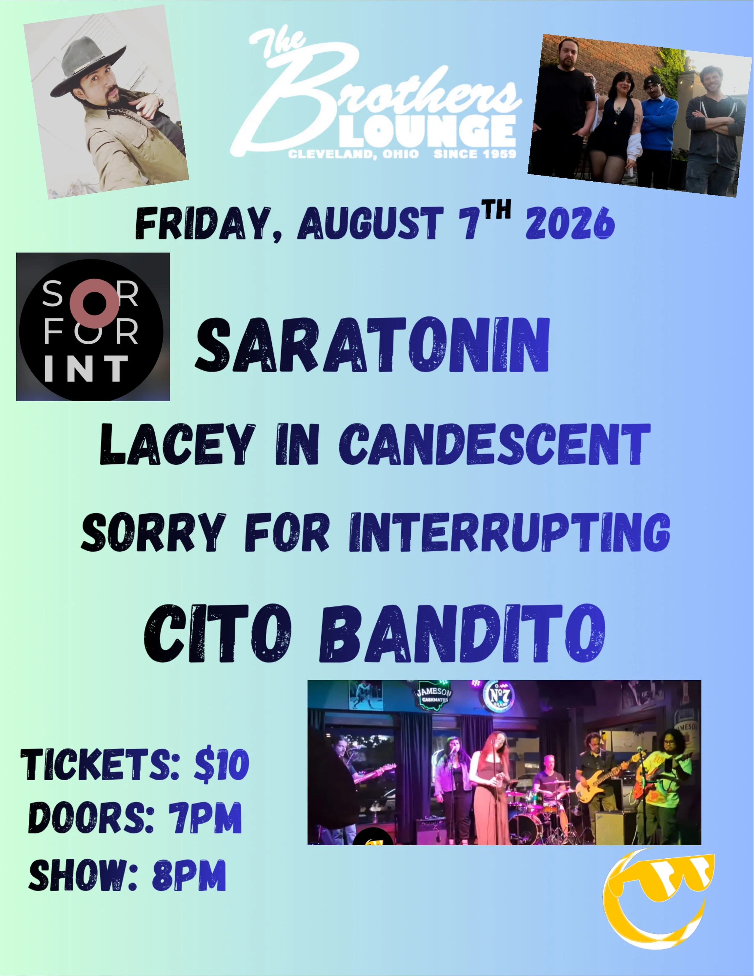 Eli Moon Presents :  Cito Bandito/Sorry For Interrupting/Lacey In Candescent/Saratonin