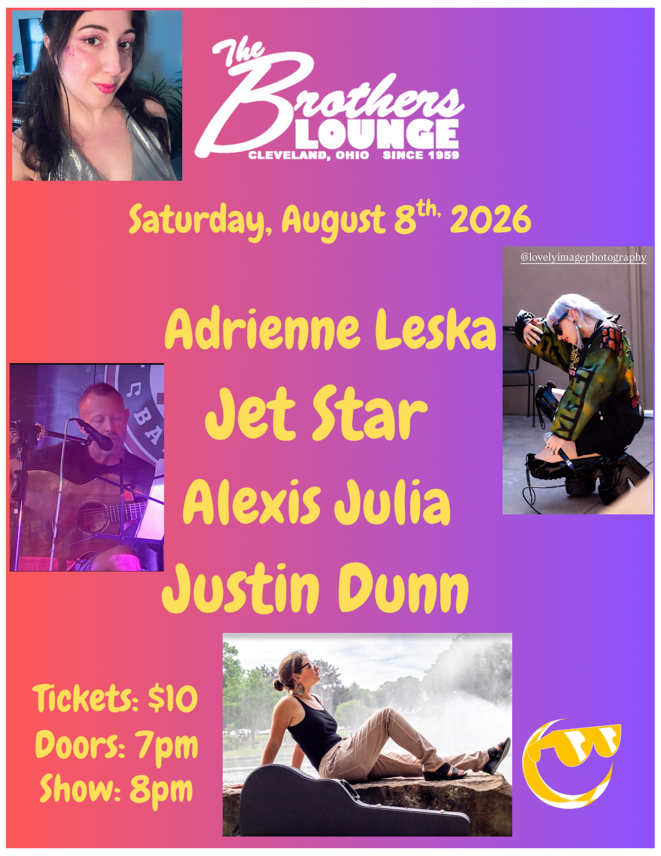 Eli Moon Presents: Alexis Julia/Adrienne Leska/Justin Dunn/Jet Star