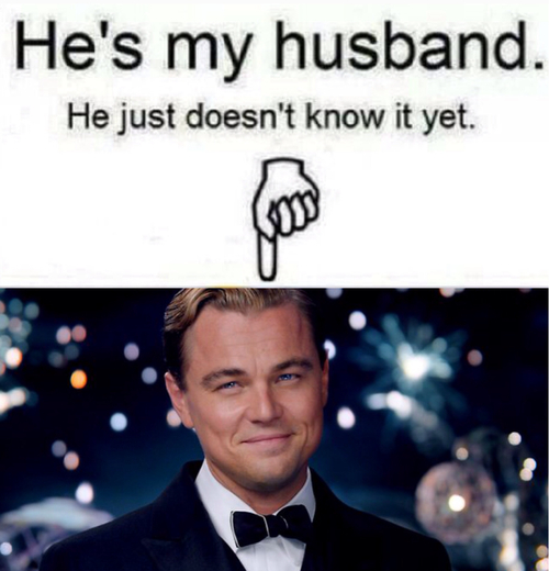 Ok, yes, I'm already married but my husband is OK with my Leo obsession