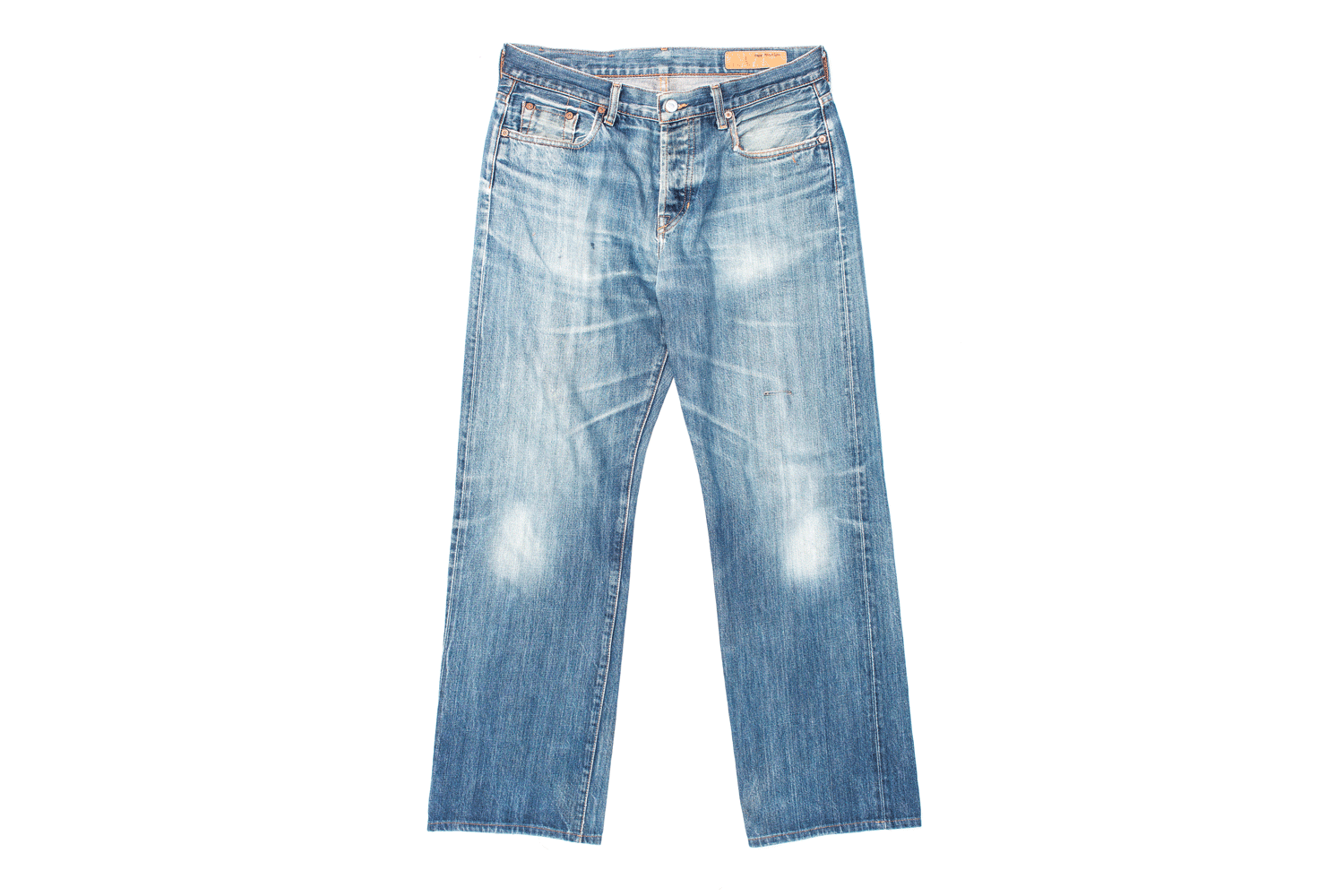 denim repair recycle shorts-4.gif