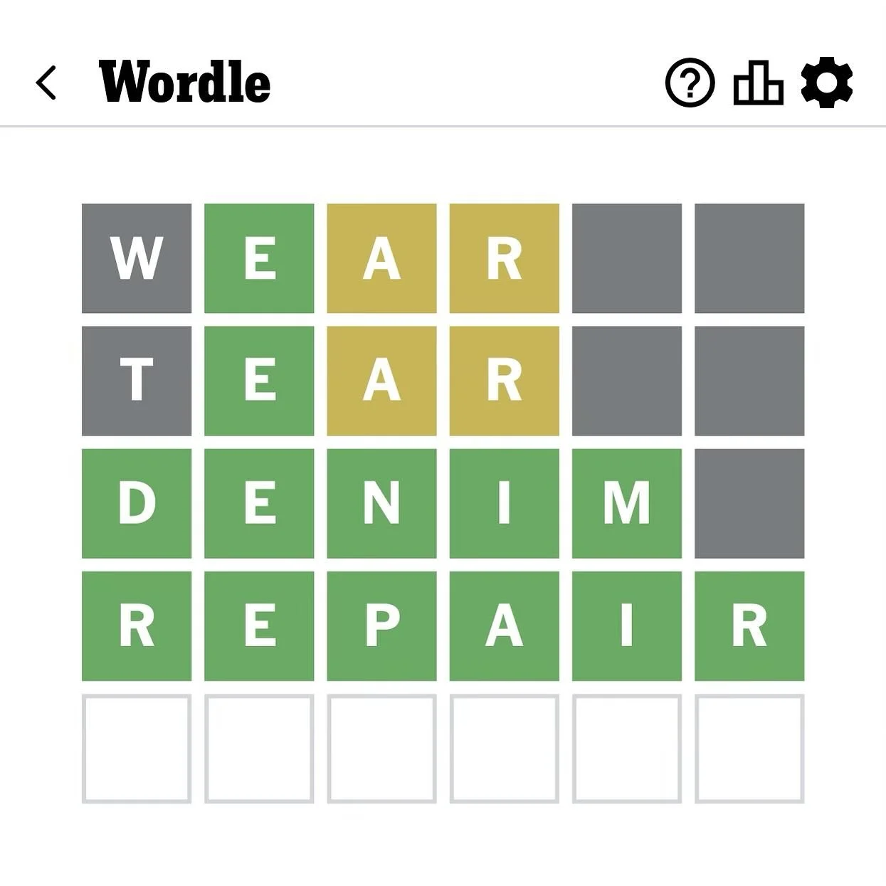 Take the guesswork out of your Jean repair needs #denim #jeansrepair #repairjeans #denimrepair #repairdenim #wordle #vintagejeans #sustainability #sustainablejeans