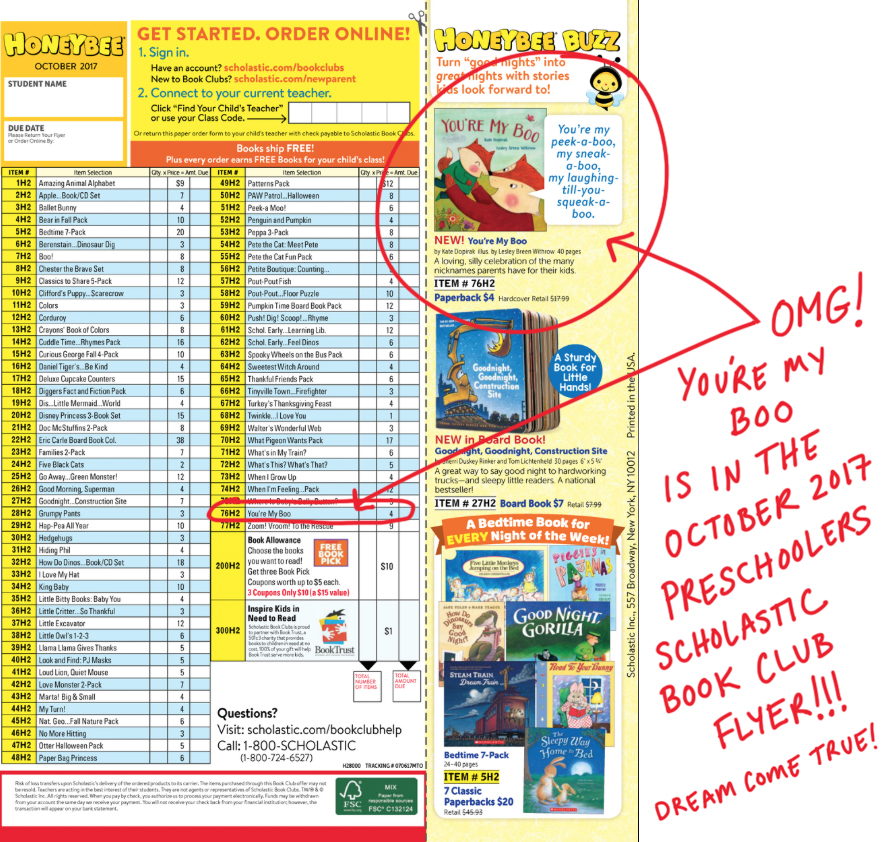 scholastic book club flyer — BLOG — Lesley Breen Withrow Illustration &  Design