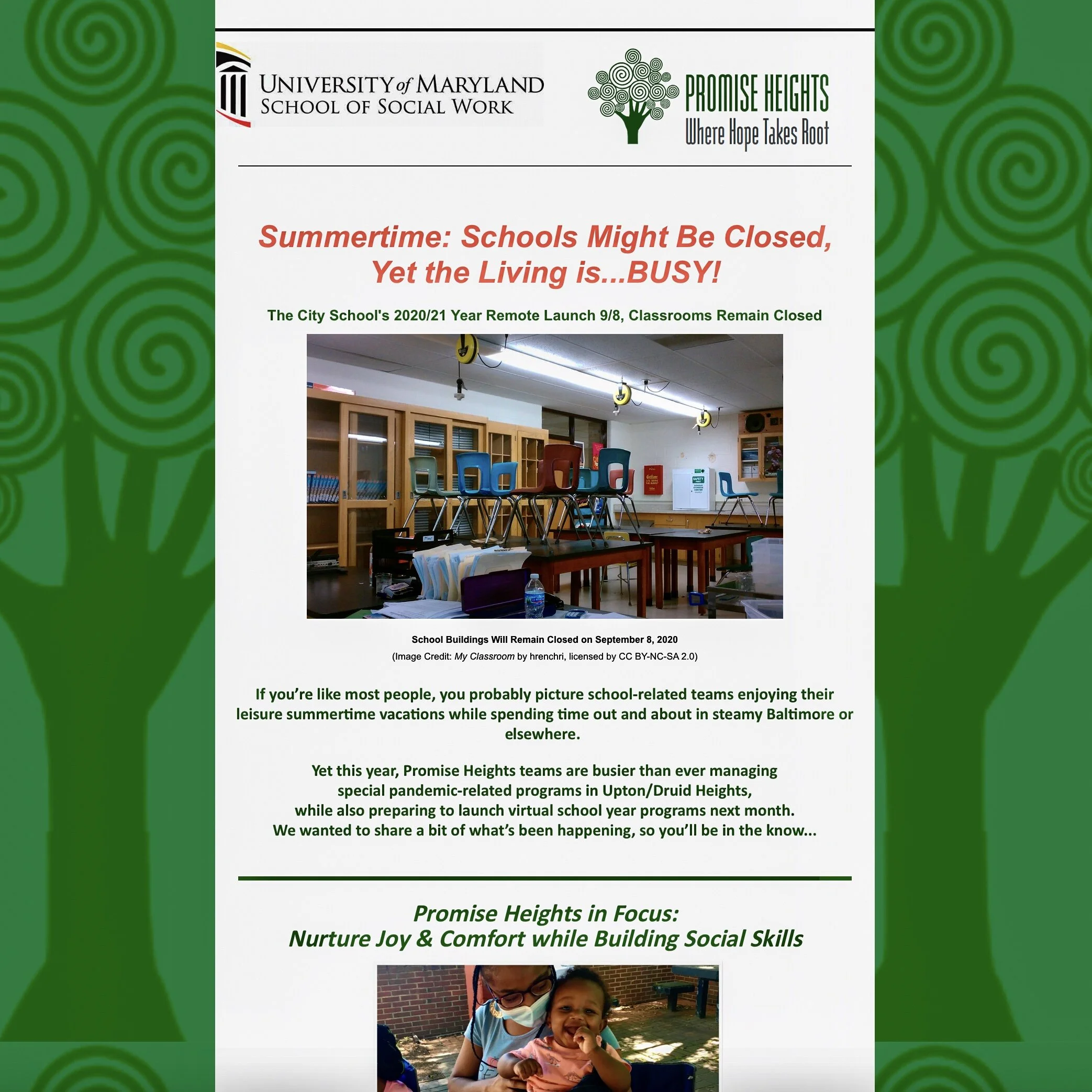 A Focus on Early Childhood in Promise Heights