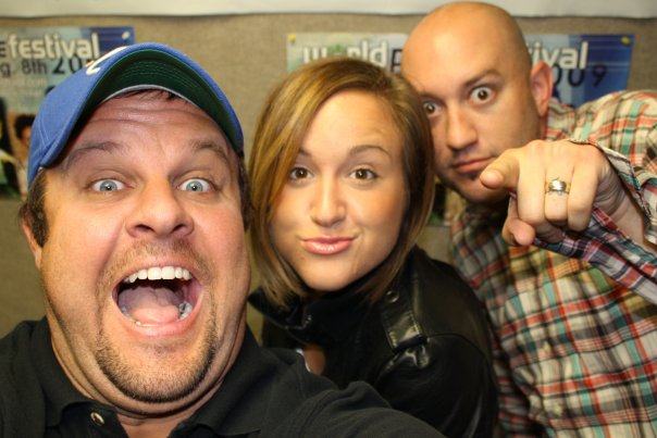 This is Corey Mann from PulseFM in South Bend, IN and my good friend, Britt Nicole. This was taken on one of my final promo trips in 2010. I'm looking forward to getting out on the road again to visit friends at radio! Corey is a great dude. He's also a great artist...seriously legit! You can see his drawings on his Instagram feed . You can also buy them. 