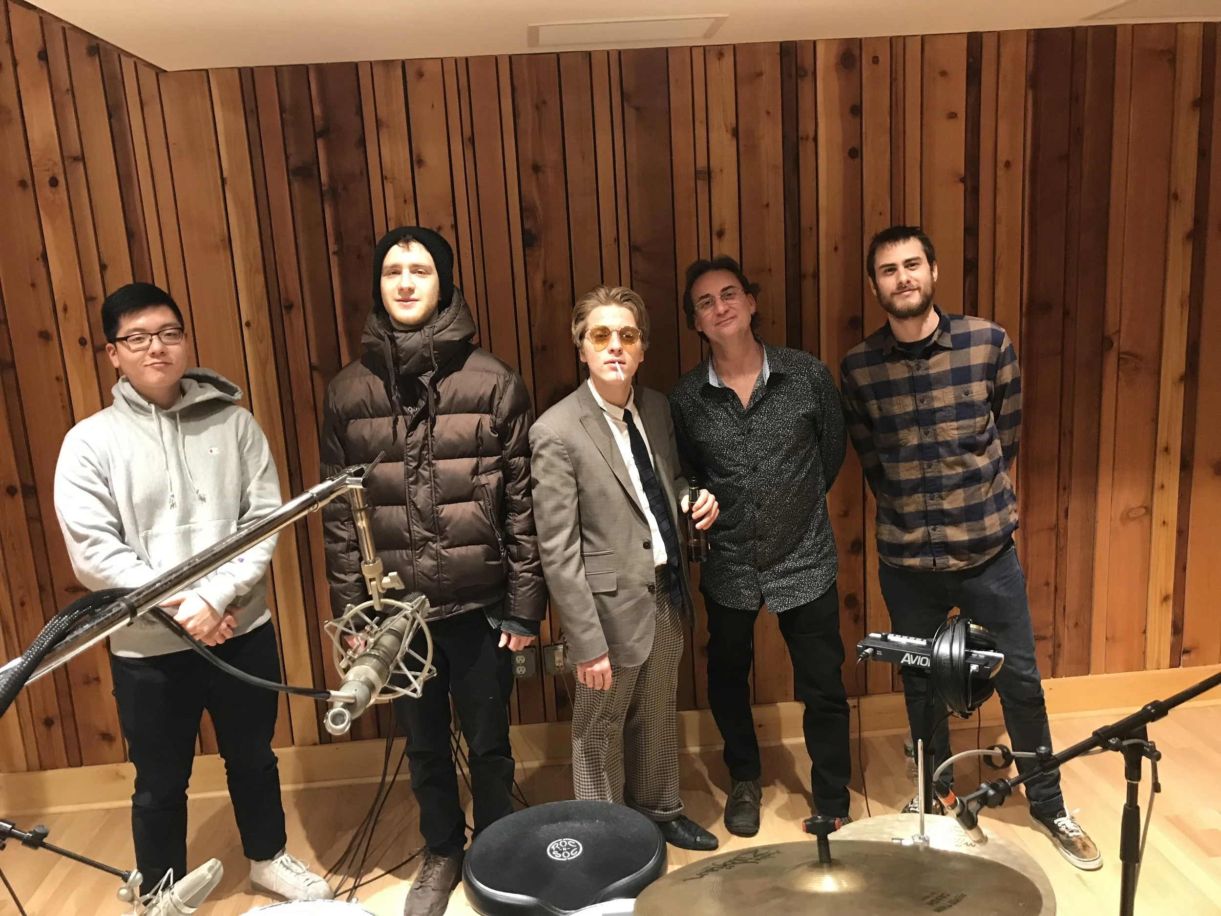 Tracking Joel Ronson's EP at Sound on Sound