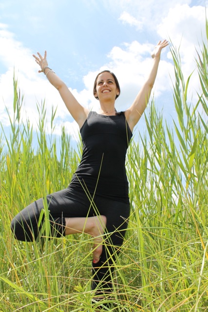 Chelsea teaches yoga classes that are gentle yet energetic with a focus on connecting breath with movement, balancing strengthening with relaxation and using props and offering modifications to help each student feel nurtured and supported. She believes it is important to encourage students to stay true to themselves and helps them tap into what they need from their practice. More recently Chelsea was drawn to teach prenatal yoga after having her sweet baby girl. She loved the energy in a room full of mamas-to-be and found yoga to be one of the best ways she prepared herself for labor and birth and connected with her baby as they both grew. Chelsea came to yoga over 10 years ago during her service in AmeriCorps as a way to bring relaxation and healing into her life. In 2013, she participated in a unique 200-hour YTT program under the guidance of two incredible teachers, Melissa Scagliarini and Katie O'Connell as well as a yin yoga teacher training certificate program with Josh Summers. Chelsea is a RYT with the Yoga Alliance. In addition to teaching yoga, Chelsea is a social worker at a local nonprofit, a rollercoaster rider, a lover of all things sweet, an avid game board player, the mother of the most smiley baby girl, and the wife of an amazing artist.