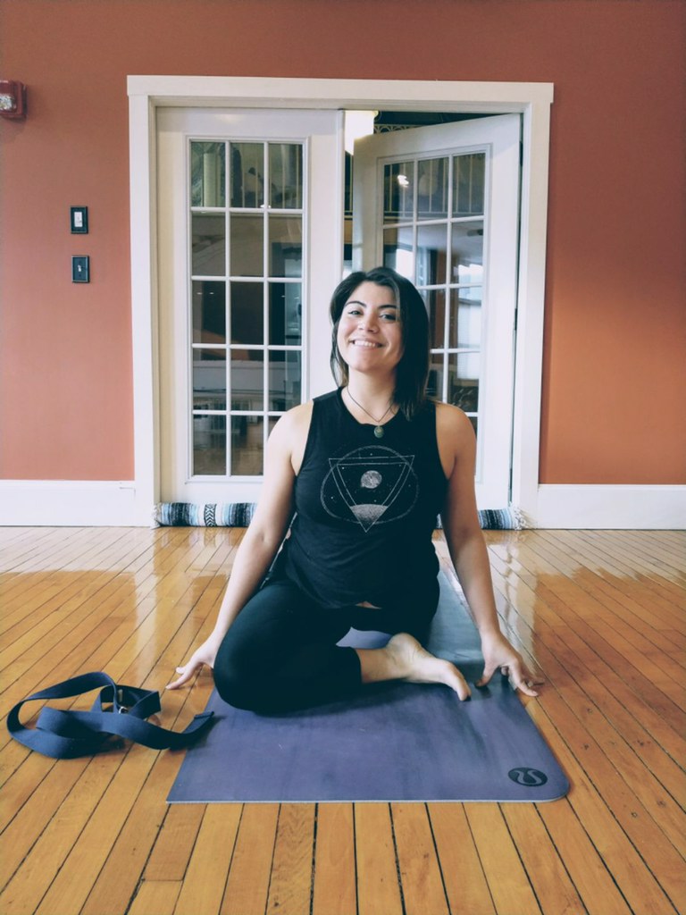Having been introduced to yoga during her undergraduate college career as a way to find focus and acceptance Alex has continued to practice and explore various styles of yoga. Although she loves the benefits of a good Yin or Foundations class she finds her yoga practice during a challenging power vinyasa classes that with breath and movement brings her to her true practice on the mat. Teaching students to find empowerment on their mat, whether it be through holding a chair pose a little longer or finding a little more openness in the heart space, is one of the main focuses Alex brings to her classes. Alex teaches yoga with not only the purpose to empower students, new and old, with fun challenging sequences but also with the intention of helping students recognize that yoga is more than just a moving meditation but also a skill set that can be taken off of the mat. Alex will have completed her 200 hour teacher training this upcoming April 2018 with Nicole Burrill & Tim Kelleher through the Chakra Power Yoga studio. When life gets going, go to yoga.