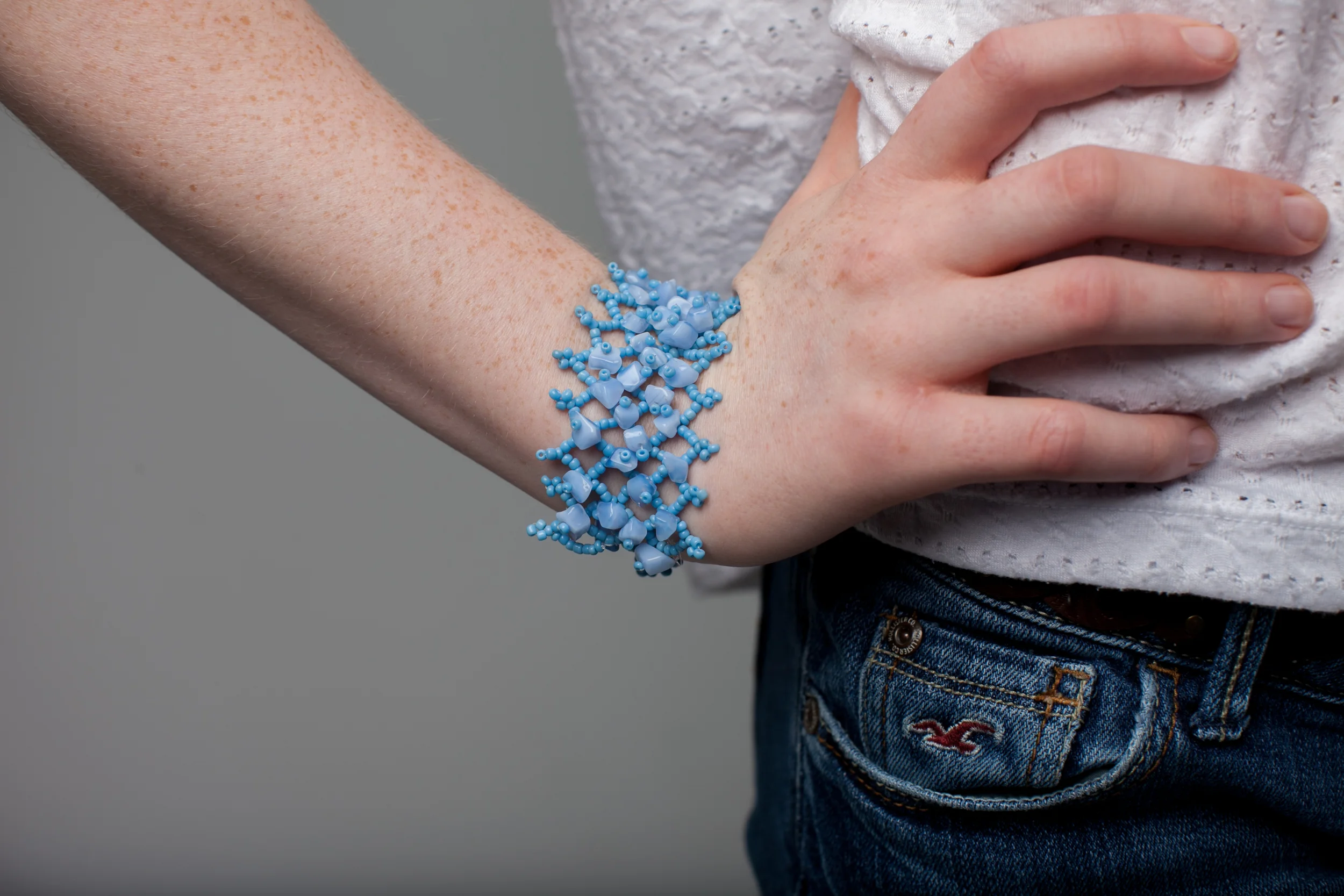 up close turqoise beaded bracelet.jpg