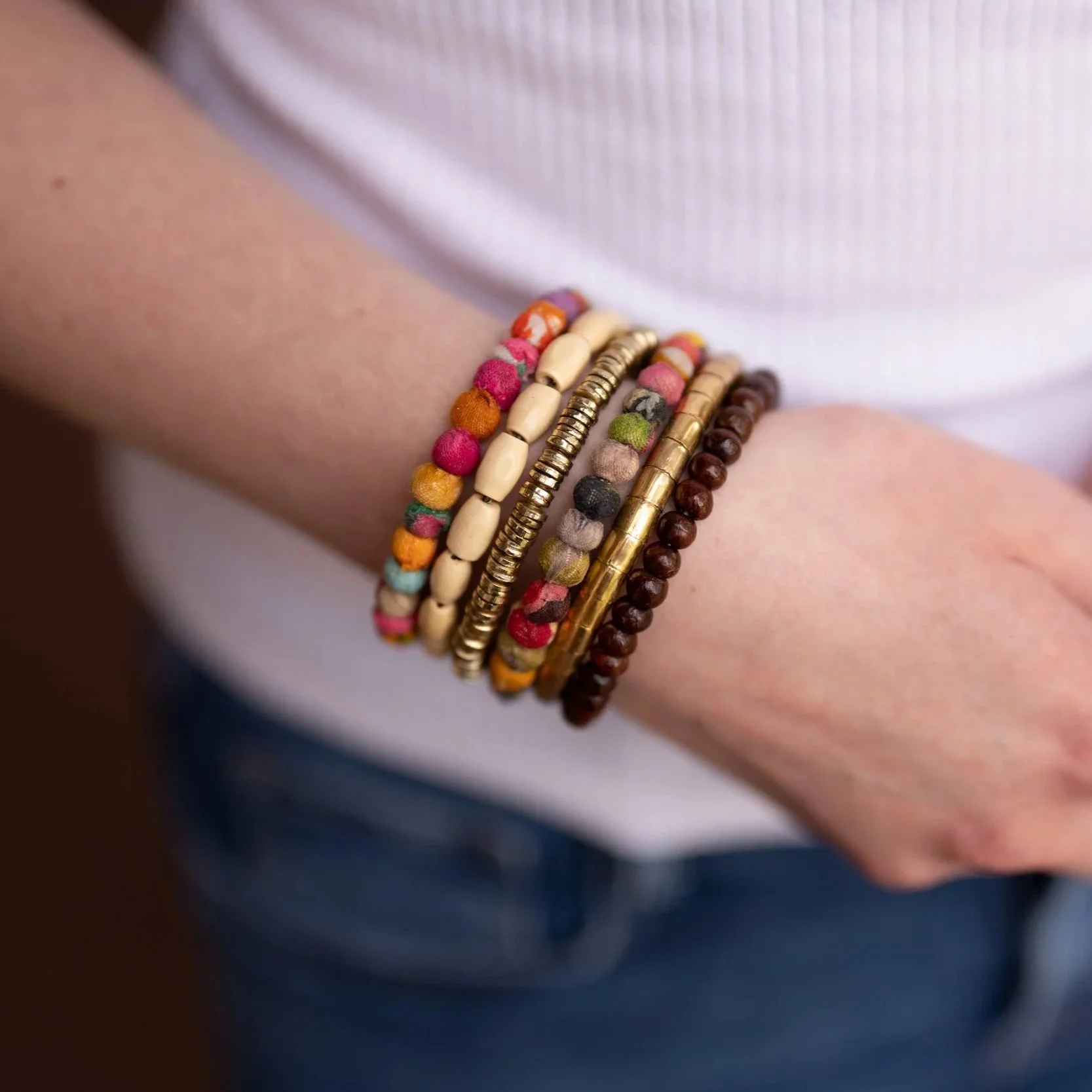 Indian Flair Wrap Bracelet