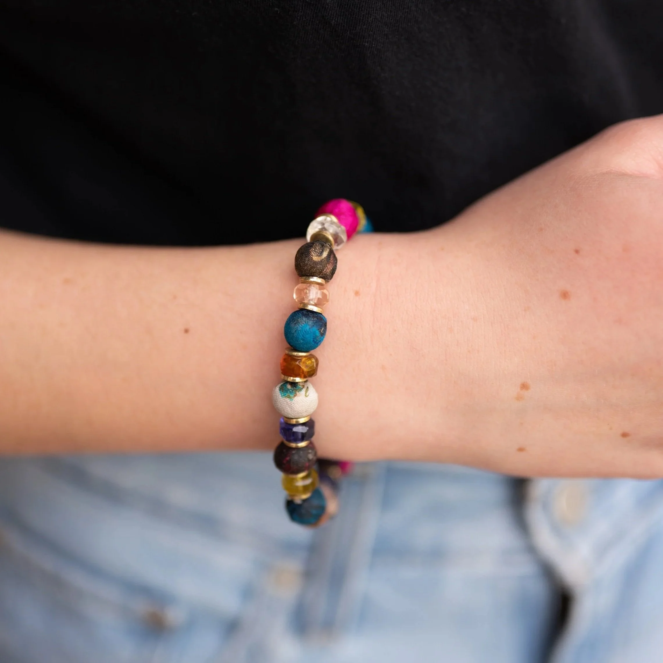 Indian Mixed Bead Bracelet