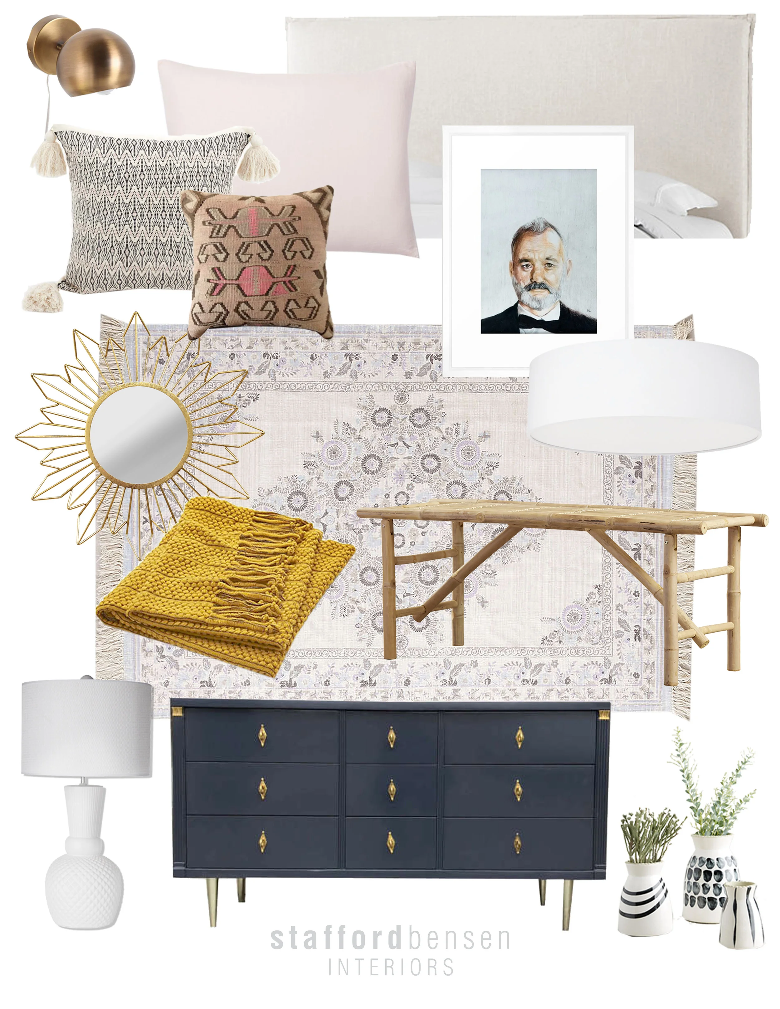 bedroom redo for our next place!