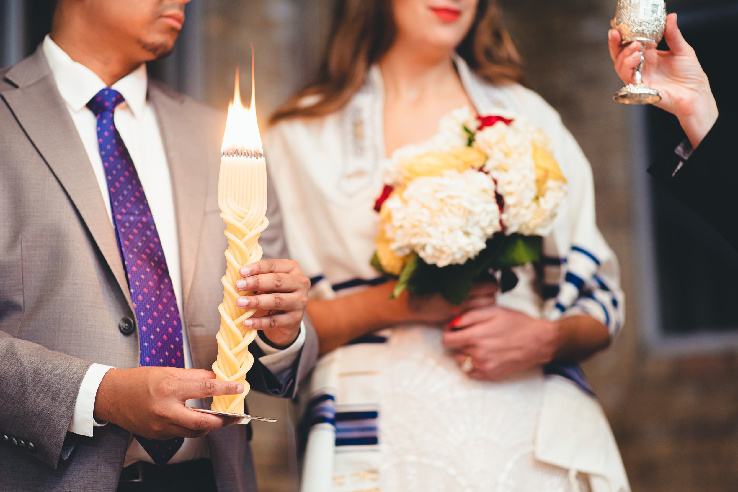  Jewish Wedding Candle 