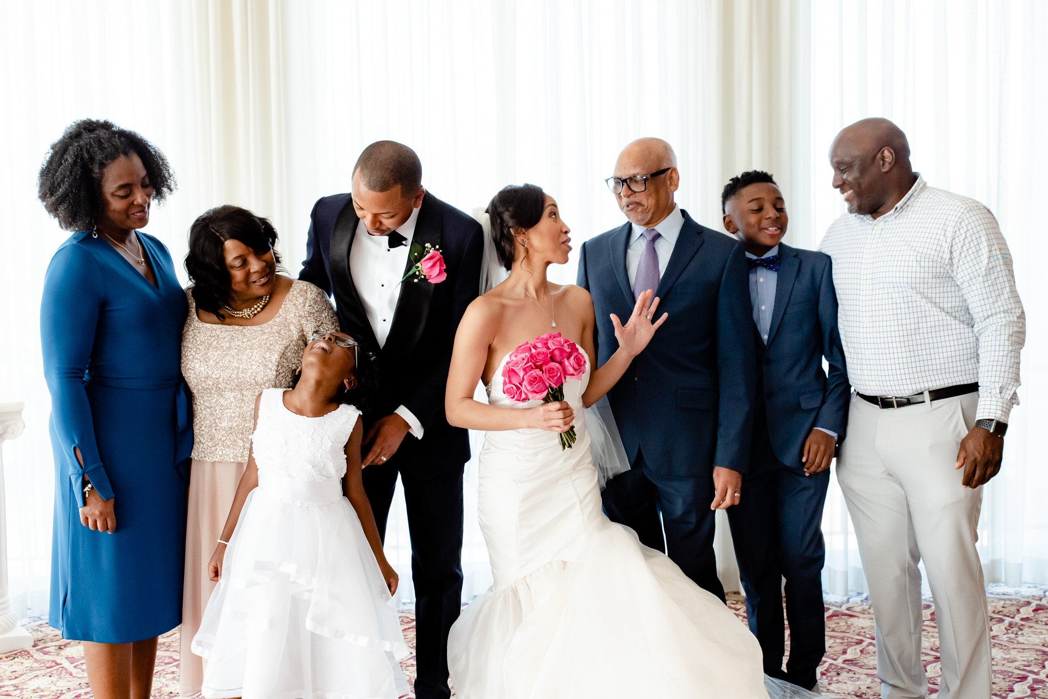  Black Wedding Family  