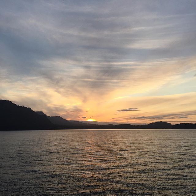 Just got home from Alaska. It was beautiful!!! Pic was taken at sunset in Icy Strait Point.