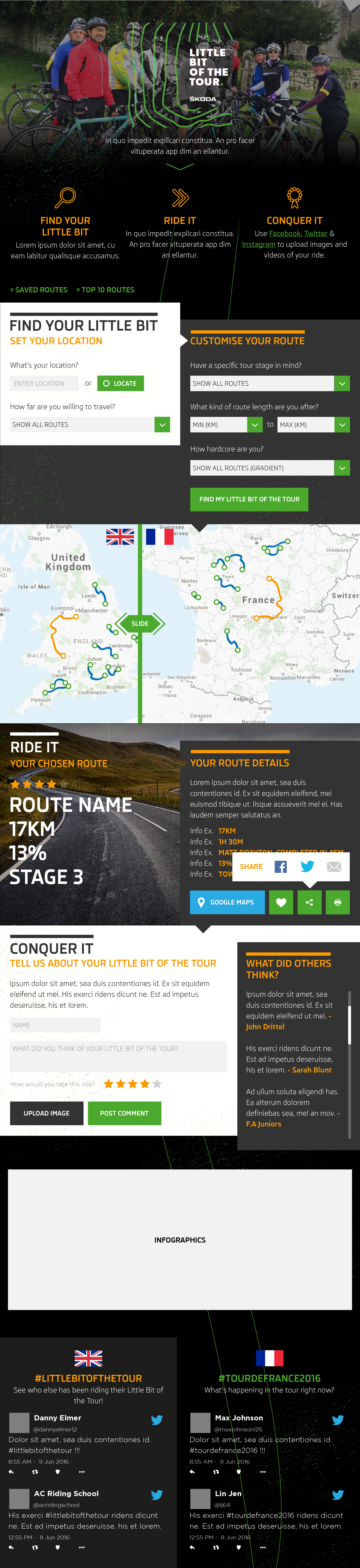 Website - Interactive Navigation Page