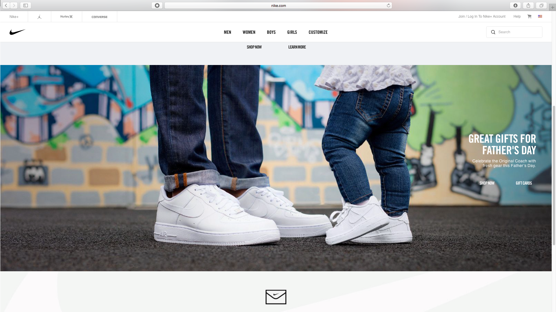 Nike Global Father's Day