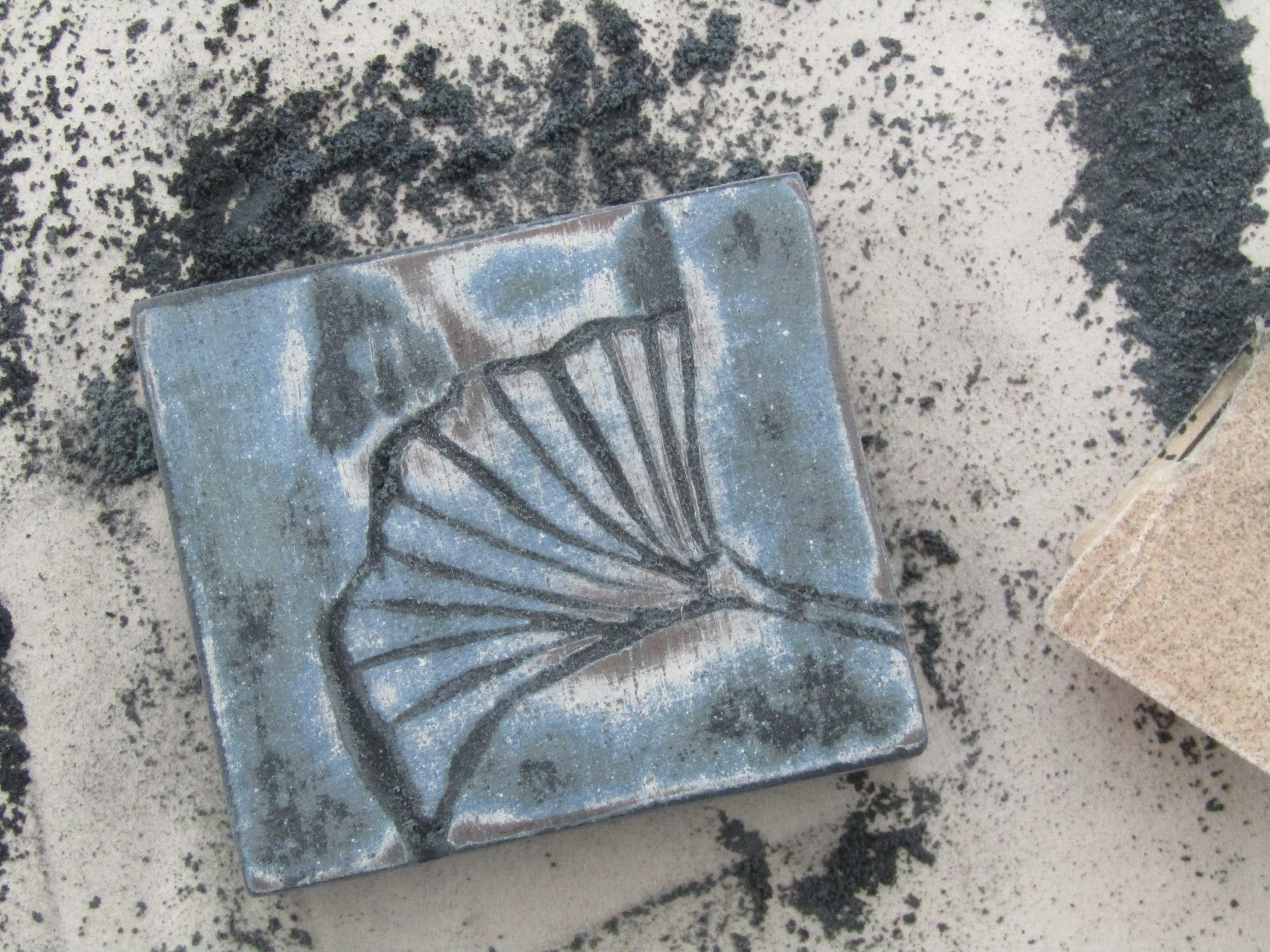 Sanding through the paint layers; a most arduous task!