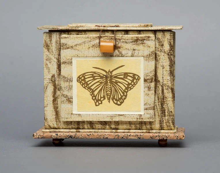 Butterfly Reliquary , closed