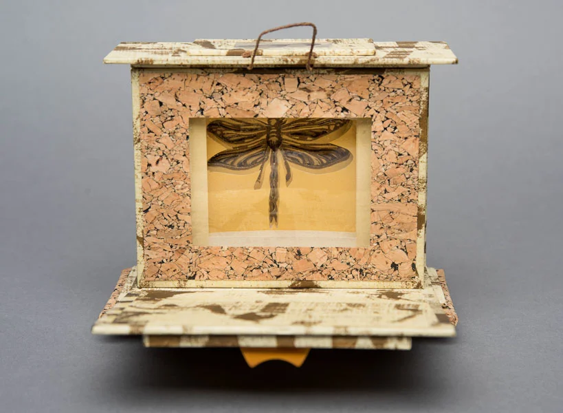 Interior of Dragonfly Reliquary .