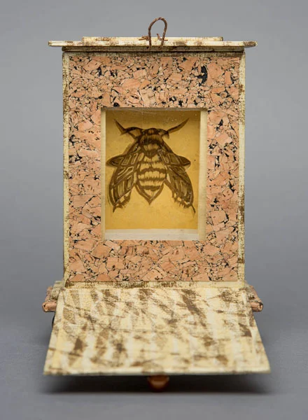 Interior of Bee Reliquary .