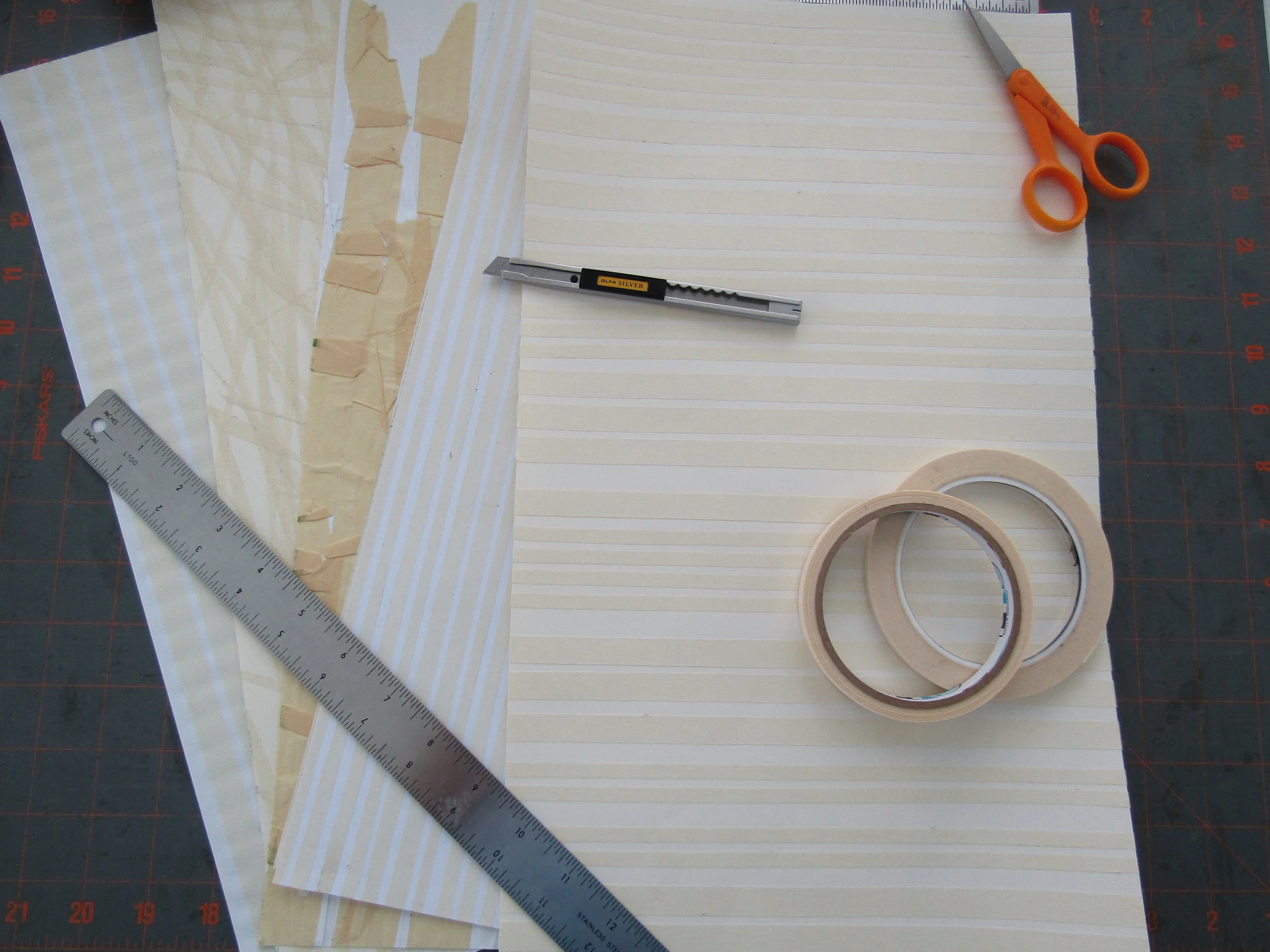 Pressure plates. I printed papers to use in the reliquaries using these plates.