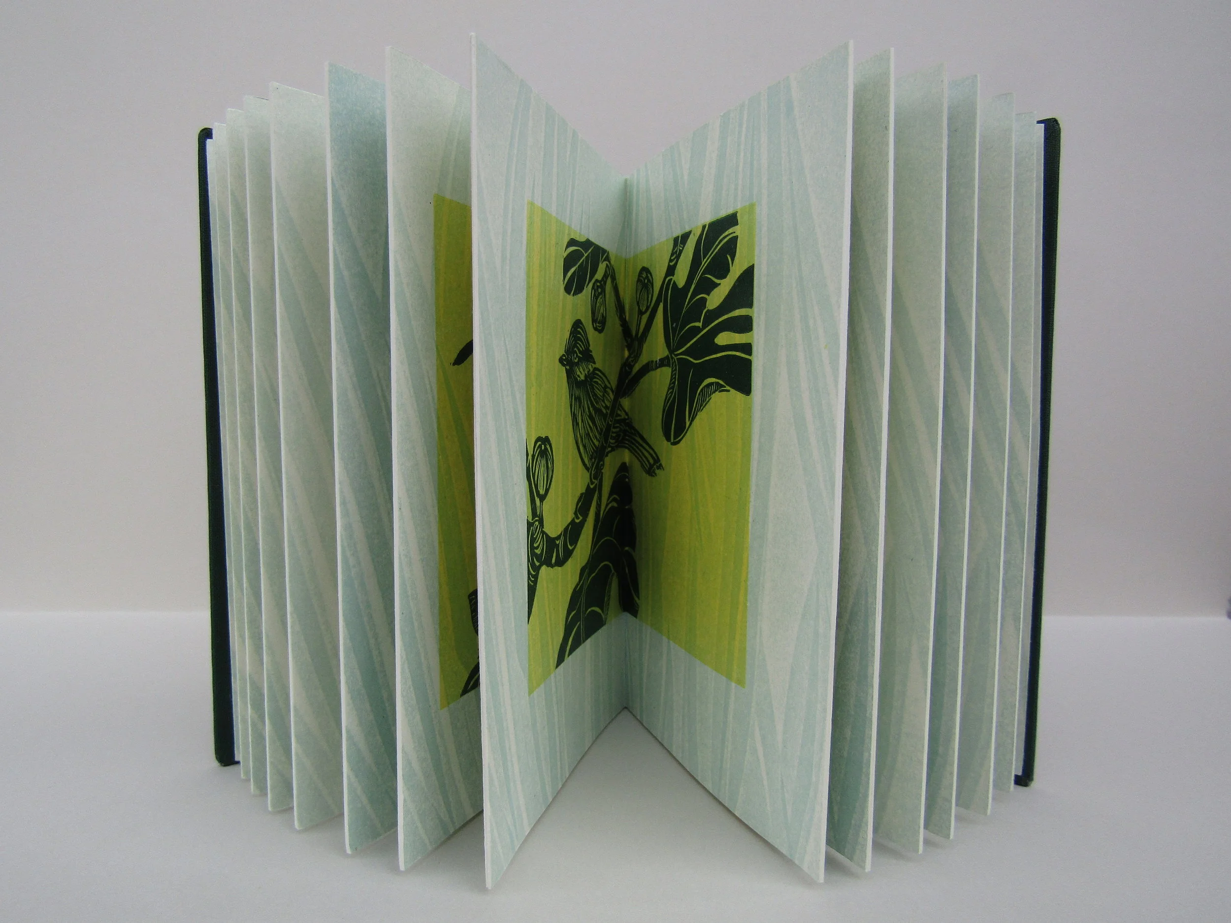 View of book interior.
