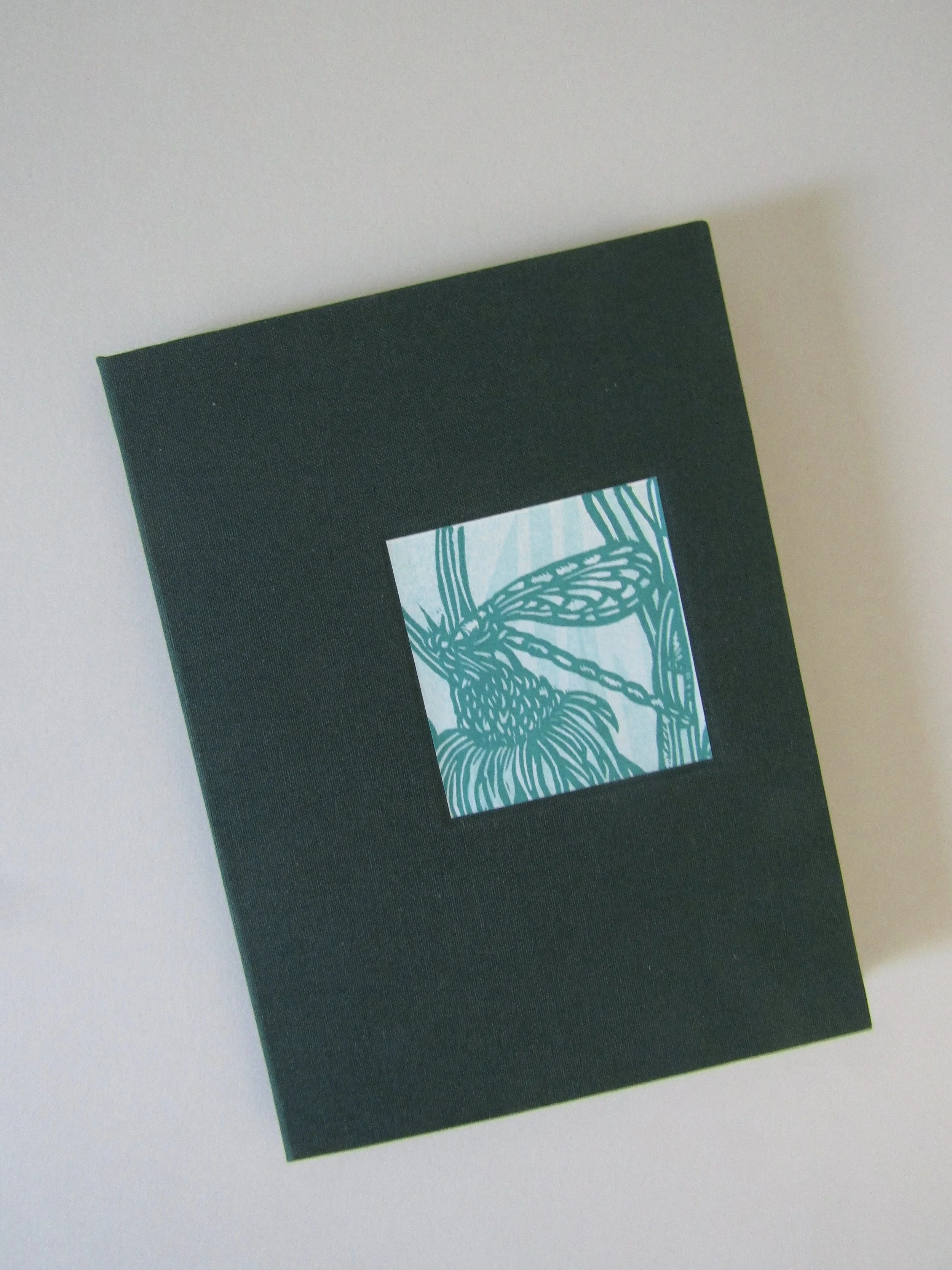 Closed completed book.