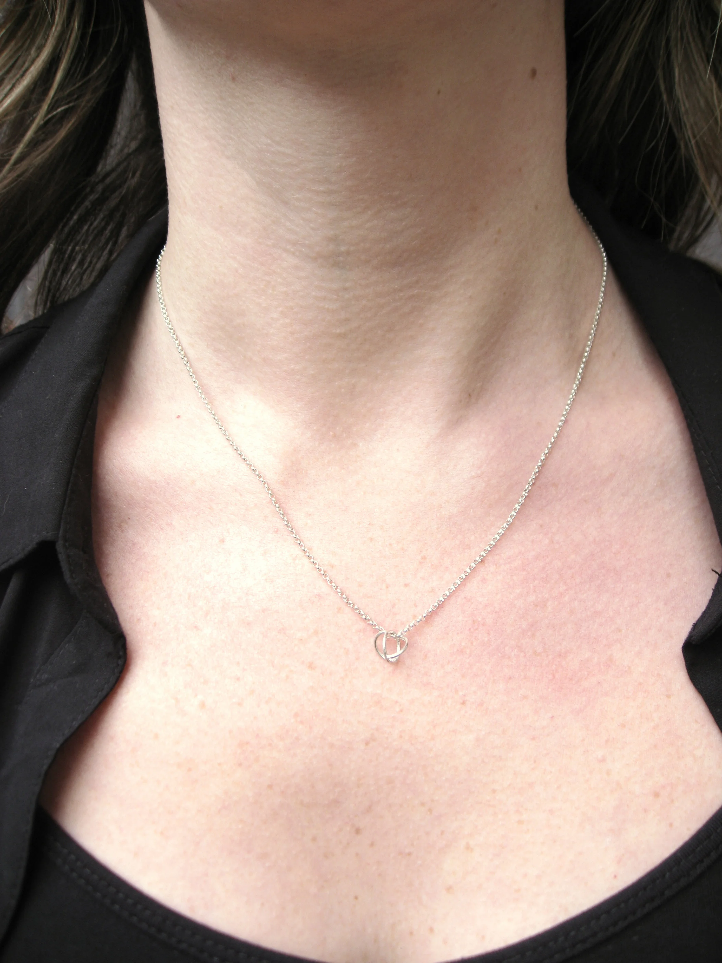 Mini Gyroscope Necklace