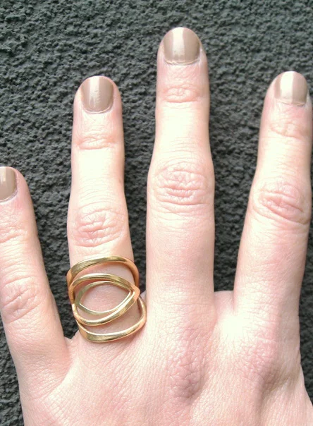 gold marquise ring | 14 karat yellow gold | statement rings | Made in San Francisco | Sharon Z Jewelry by Sharon Zimmerman
