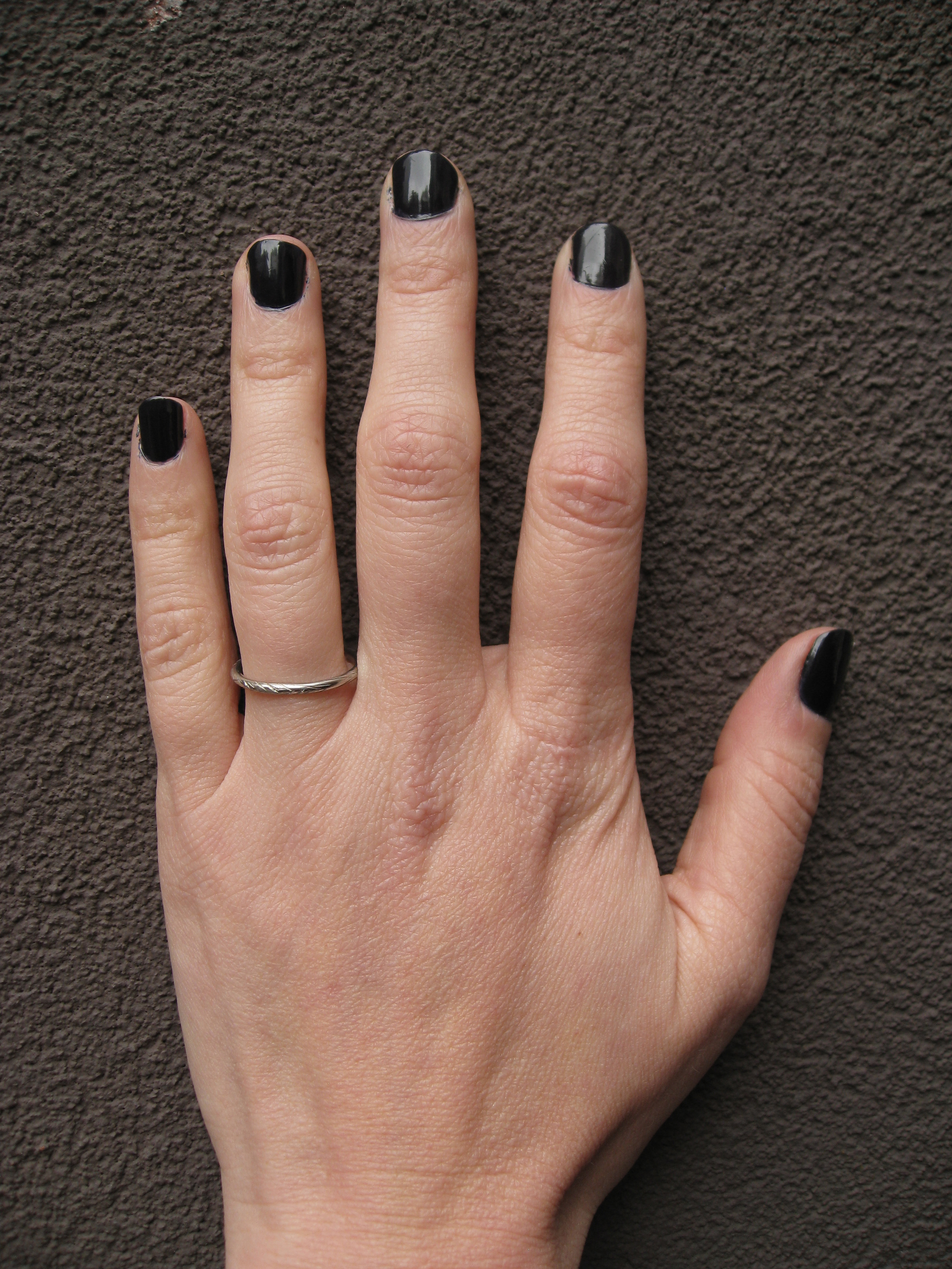 Recycled platinum wedding ring | Thin wedding ring | eco friendly wedding ring | Made in San Francisco | Sharon Z Jewelry | Sharon Zimmerman