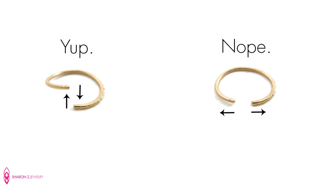 The dos and don'ts of putting in a new nose ring — Sharon Z Jewelry