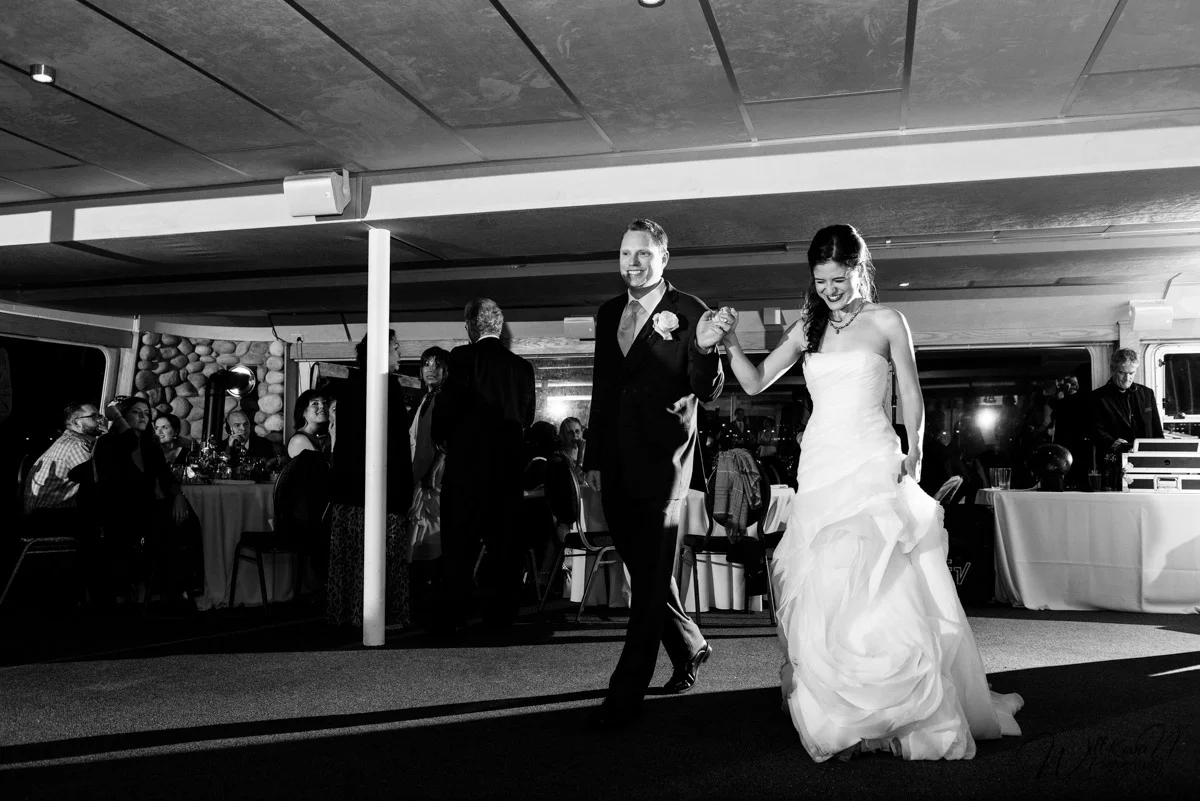 Andrea & Greg's Wedding on the Celebration on Water in Lonsdale Quay