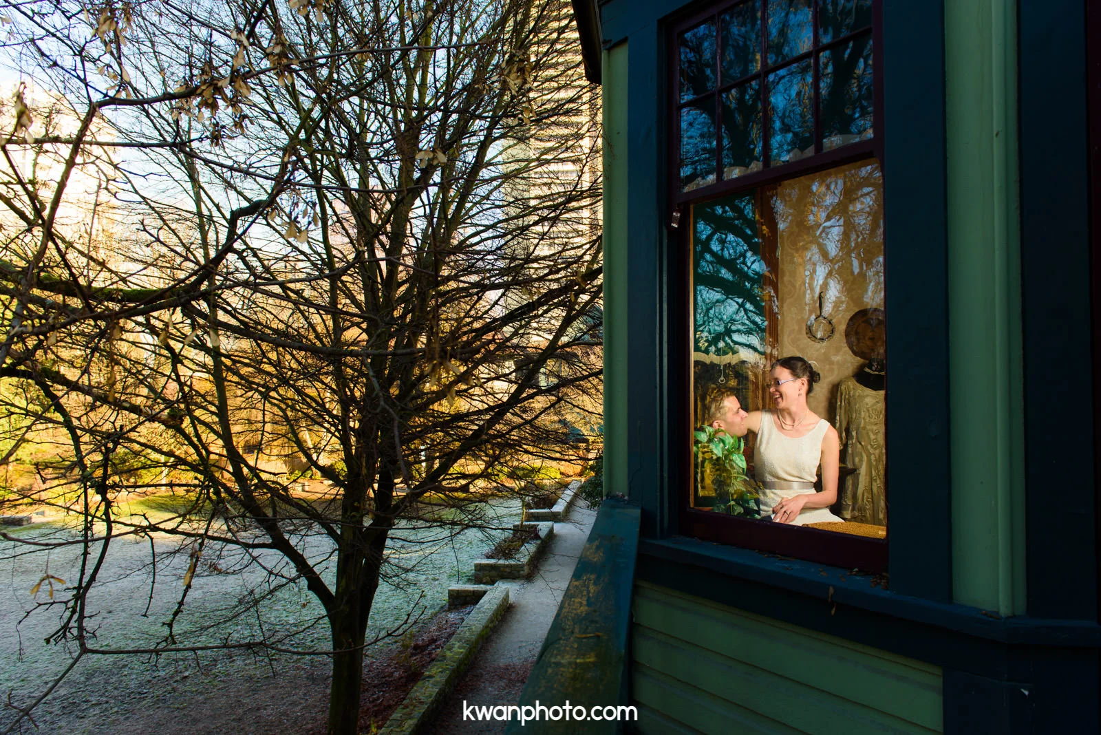 Courtney & Michael's New Years Day Wedding at the Roedde House Museum