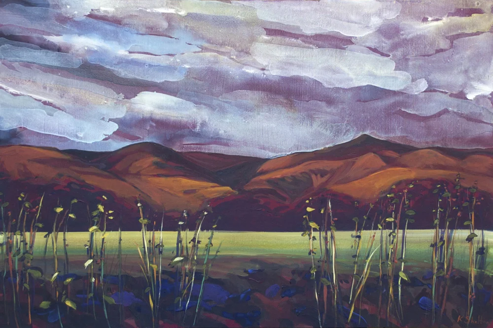 Passing Storm, Santa Ynez Range