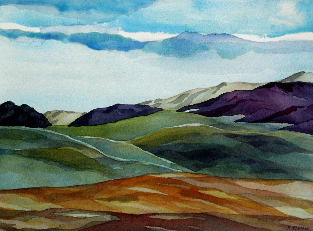 Last Light, Santa Ynez Mountains