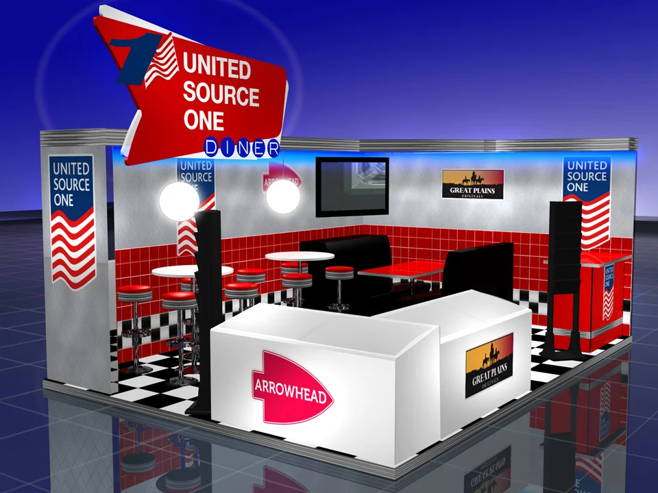 Designed here by RND Exhibits International