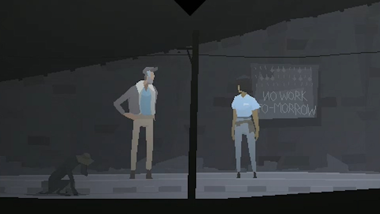 Two-dimensional character reference, flat profile perspective, cell shading