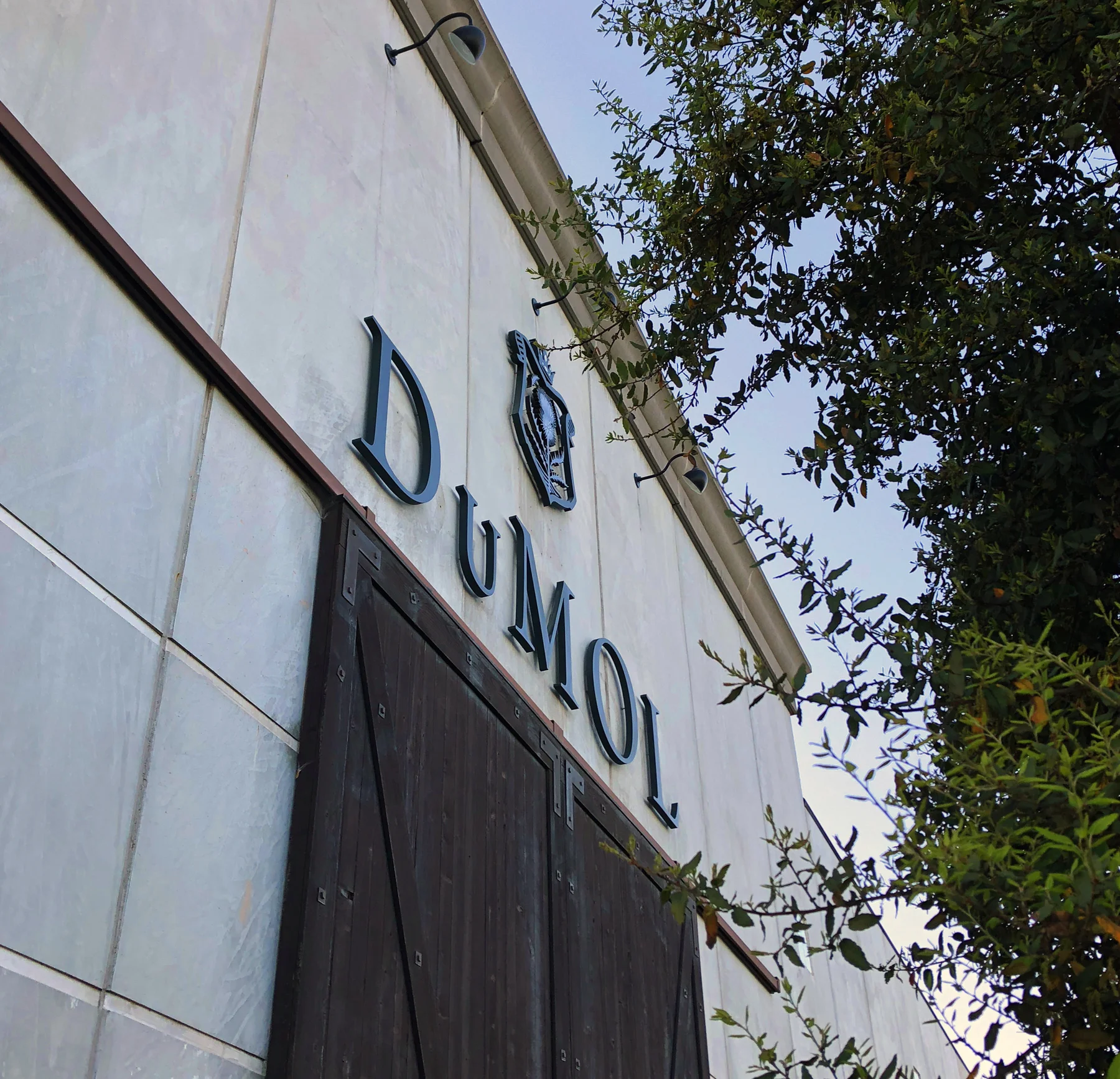 DuMOL Wines label and identity system.