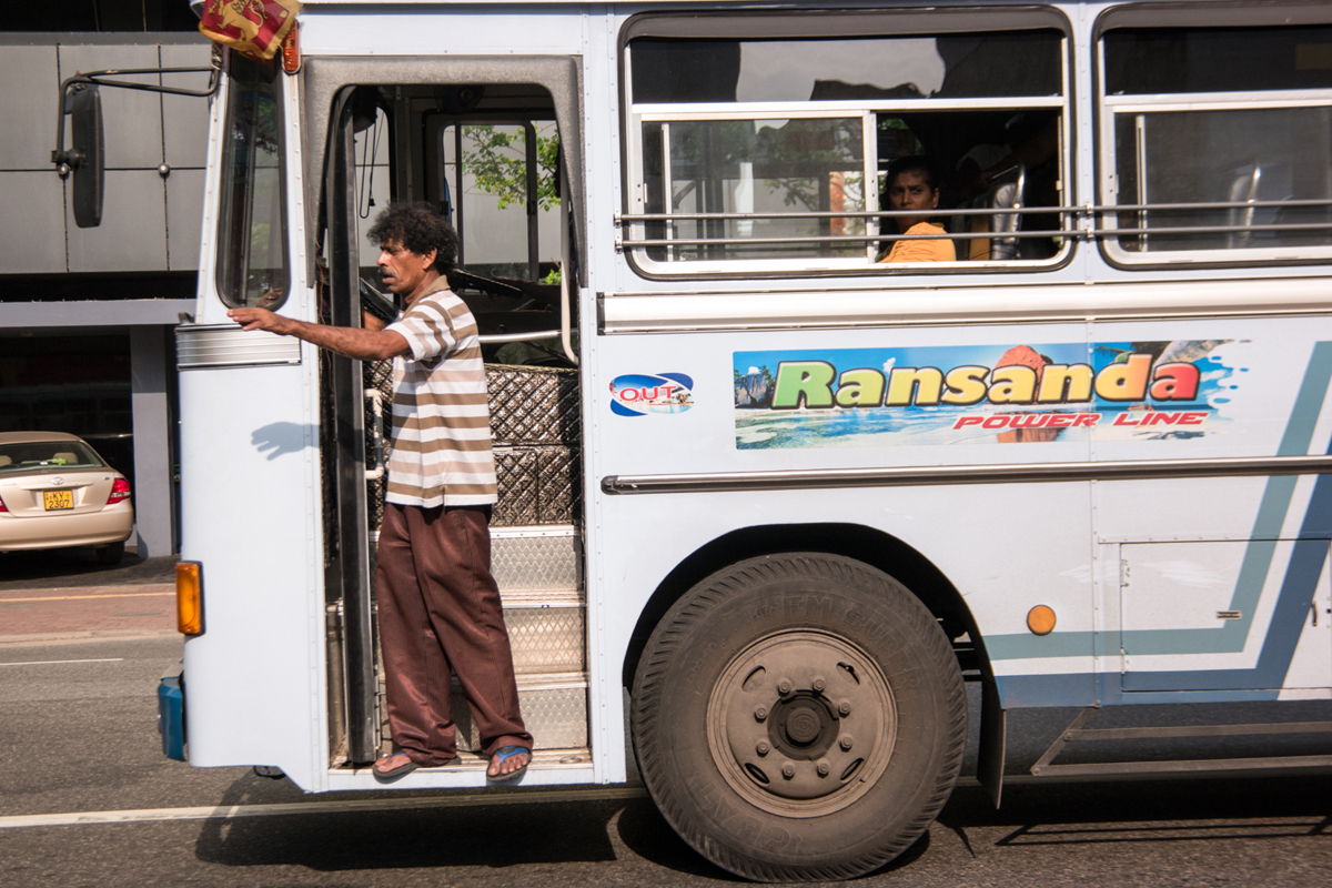 Bus Driver, Colombo, Sri Lanka, Wasim Muklashy Photography, Wasim of Nazareth