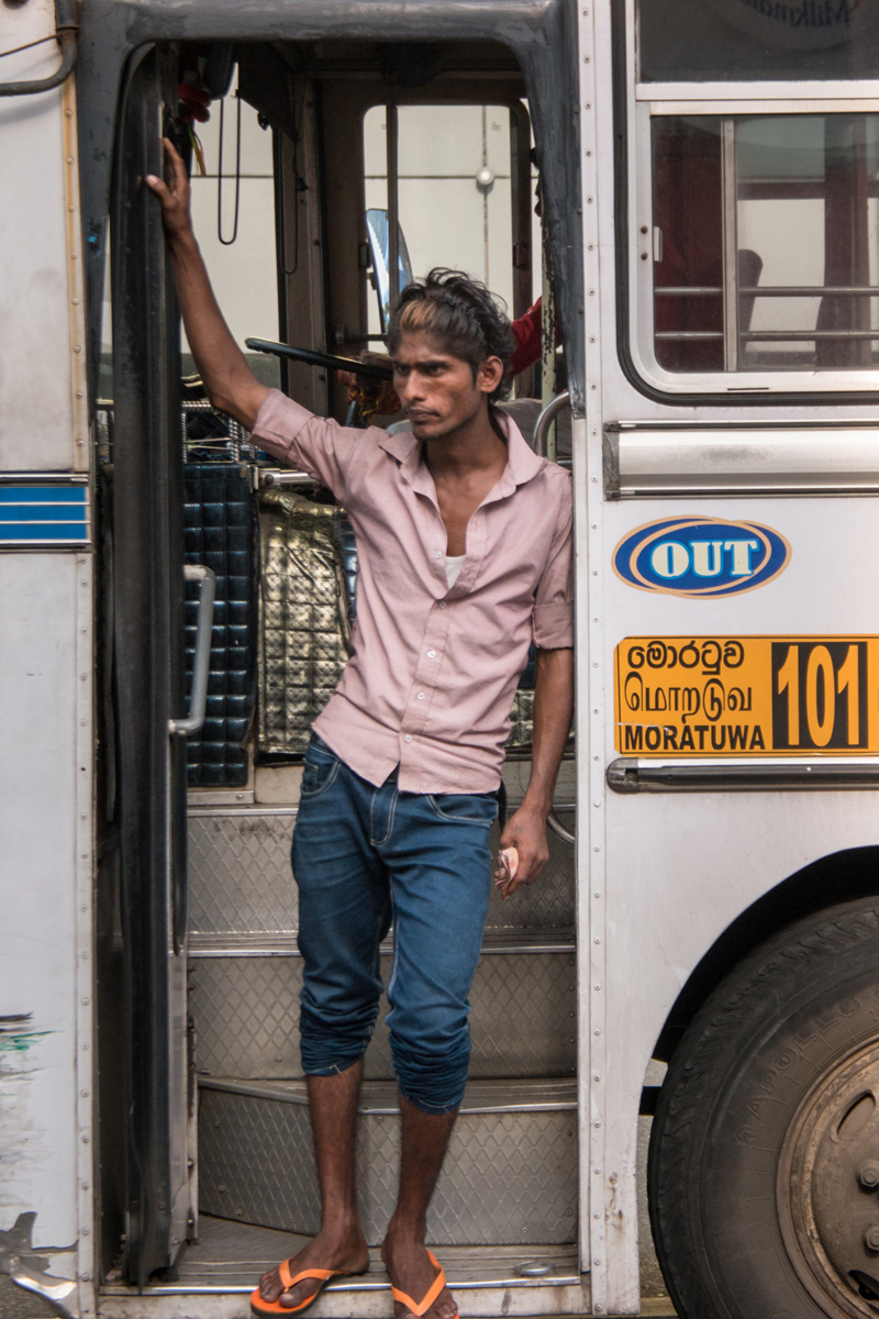 Bus Driver, Colombo, Sri Lanka, Wasim Muklashy Photography, Wasim of Nazareth