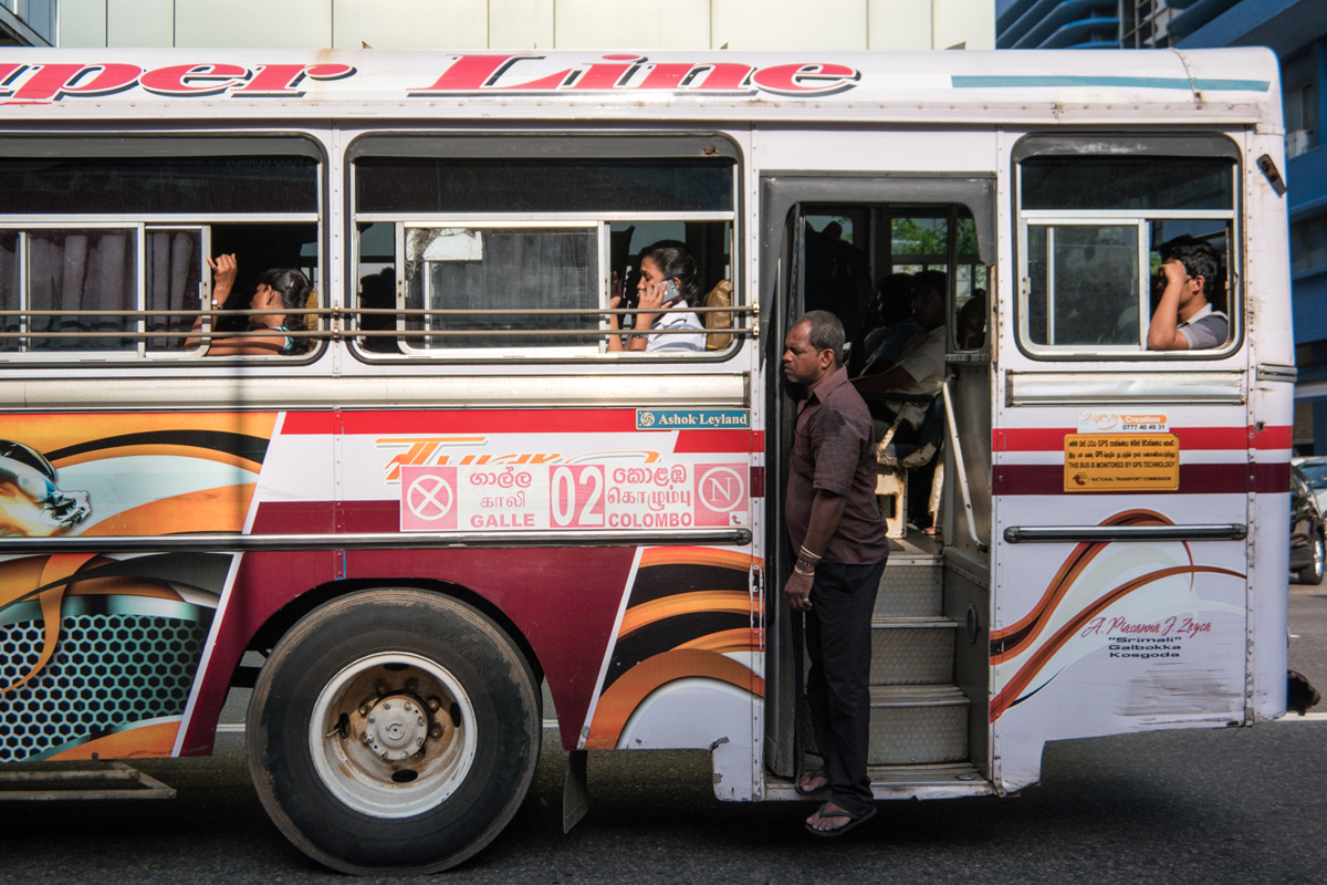 Bus Driver, Colombo, Sri Lanka, Wasim Muklashy Photography, Wasim of Nazareth