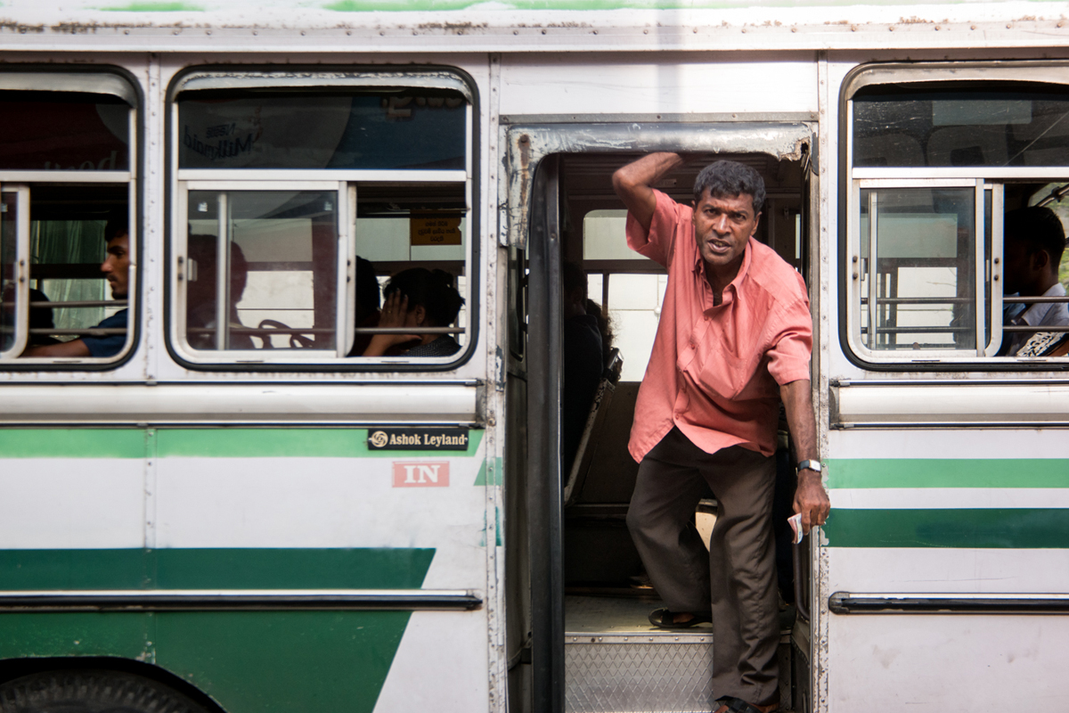 Bus Driver, Colombo, Sri Lanka, Wasim Muklashy Photography, Wasim of Nazareth