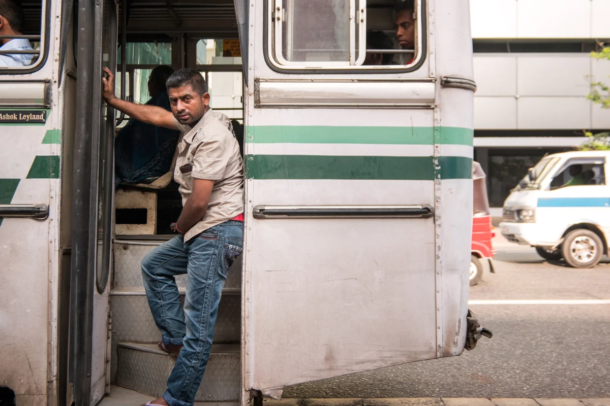 Bus Driver, Colombo, Sri Lanka, Wasim Muklashy Photography, Wasim of Nazareth