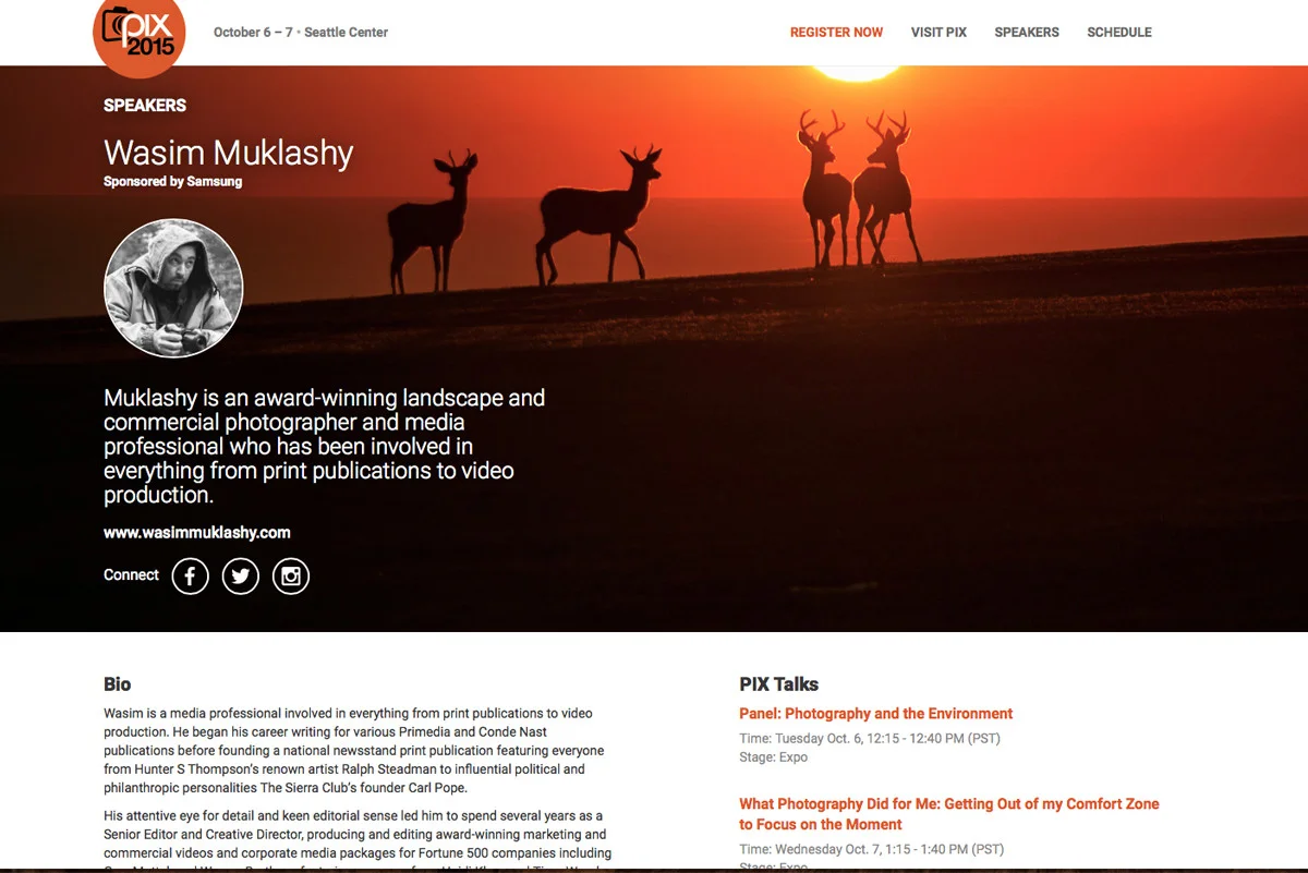 I'm Speaking At DPReview & Amazon's PIX2015 Expo Next Week! Come Say Hey! (And Maybe Get A Free Camera)