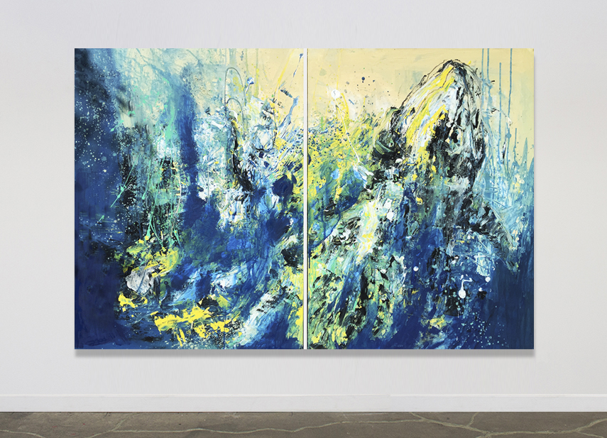"Breaching Subconscious" for Jesus Franco, a fresh graduate Law Student from NYU! He was in desperate need of filling his empty, sad NYC apartment walls! 