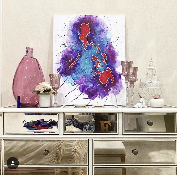 "Color of the Islands" - Sold