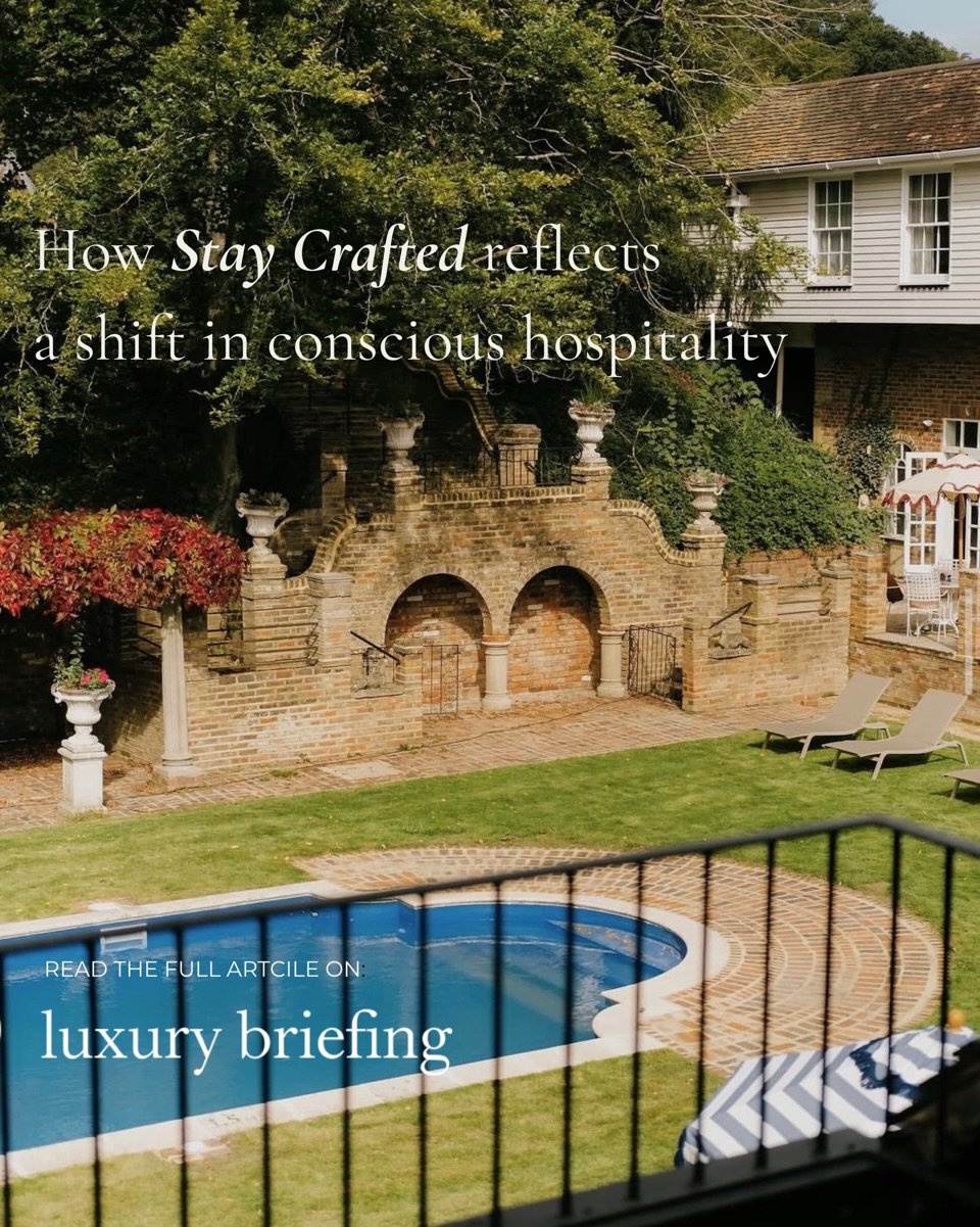 Some places linger after you&rsquo;ve left. Not because of the buildings themselves but because of the thoughts they leave you with.

My latest column for @luxurybriefing reflects on a stay at @staycrafted and how it captures wider shifts in hospital