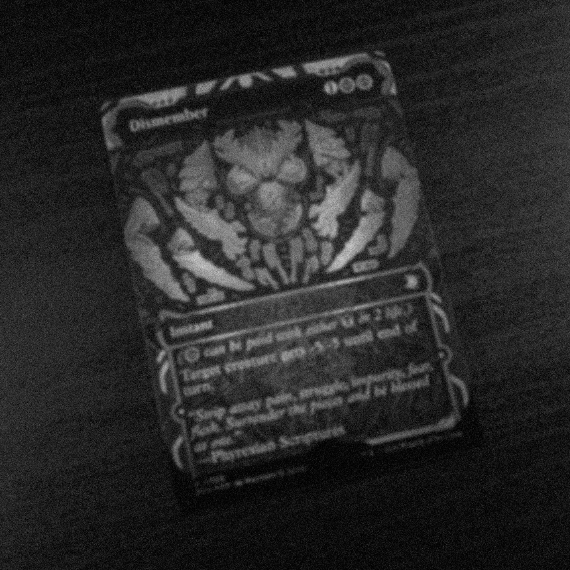 artist proof •  dismember, foil