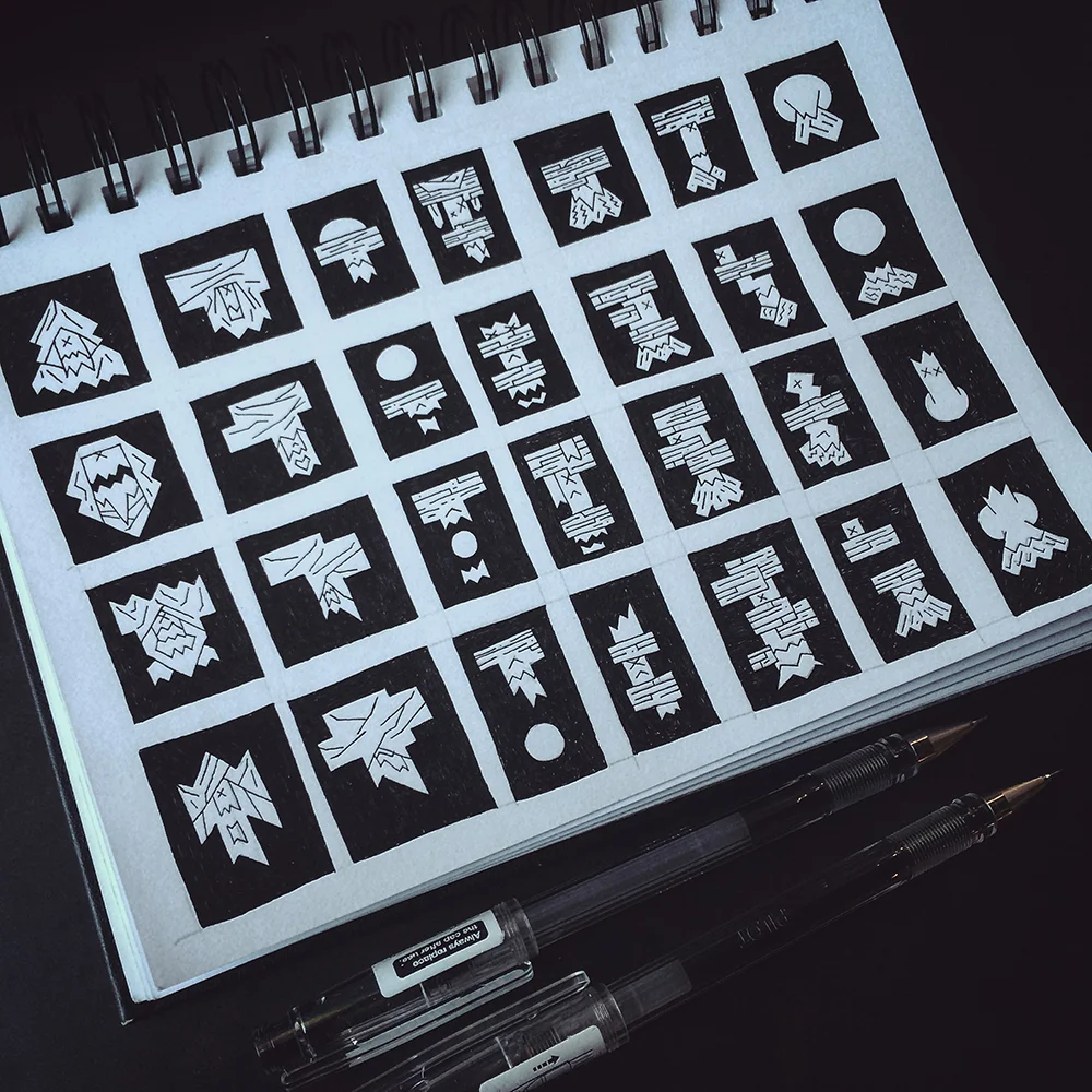 More compositions inspired by Russian Orthodox vestments and imagery