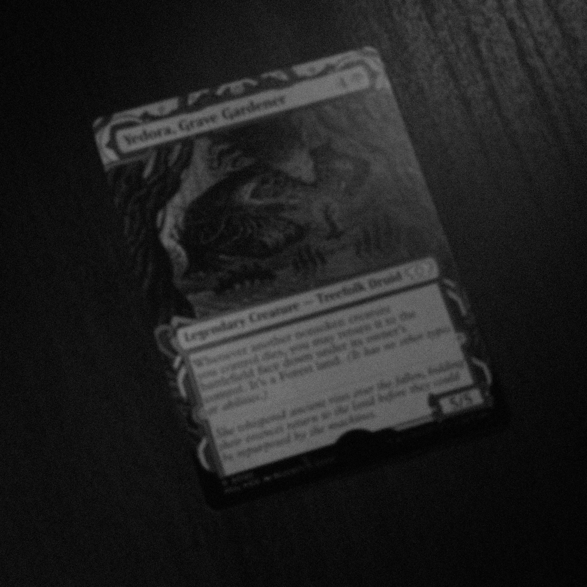 artist proof •  yedora, the grave gardener, foil